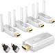 Wireless Hdmi Transmitter And Receiver, 1tx+4 Rx, Up To 6 Rx Expandable