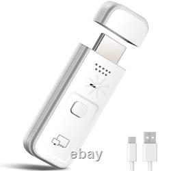 Wireless HDMI Transmitter and Receiver 2-in-1, HDMI Display Dongle Adapter 4K