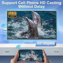 Wireless HDMI Transmitter and Receiver 2-in-1, HDMI Display Dongle Adapter 4K
