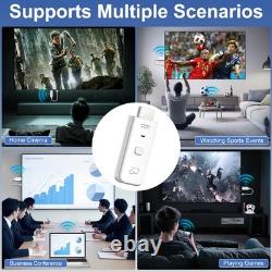 Wireless HDMI Transmitter and Receiver 2-in-1, HDMI Display Dongle Adapter 4K