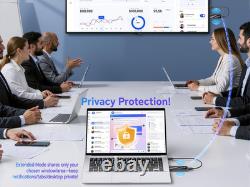 Wireless HDMI Transmitter and Receiver 328FT/100M, 4K Decode Plug & Play Portable