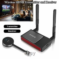 Wireless HDMI Transmitter and Receiver Kits HD 4K For Streaming Video/Audio/PC