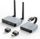 Wireless Hdmi Transmitter And Receiver Plug & Play 2.4/5ghz Streaming Video