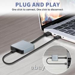 Wireless HDMI Transmitter and Receiver Plug & Play 2.4/5GHz Streaming Video