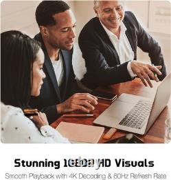 Wireless HDMI Transmitter and Receiver Plug & Play for Video Audio Streaming