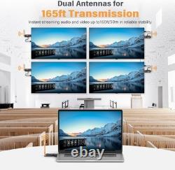 Wireless HDMI Transmitter and Receiver, Support Up to 6 Receivers, 5.8G WELUS