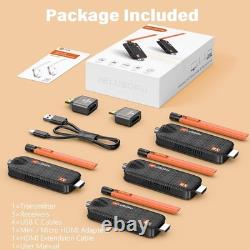 Wireless HDMI Transmitter and Receiver, Support Up to 6 Receivers, 5.8G WELUS