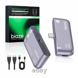 Wireless HDMI Transmitter and Receiver USB C 165FT 50M Plug