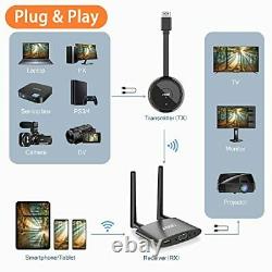 Wireless HDMI Transmitter and Receiver, Ultra HD Wireless HDMI Extender