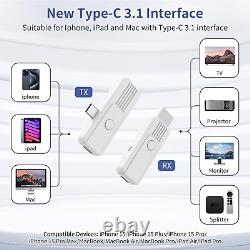 Wireless HDMI Transmitter and Receiver, Upgrade Type-C 3.1 Port Wireless Hdmi Pl