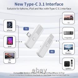 Wireless HDMI Transmitter and Receiver, Upgrade Type-C 3.1 Port Wireless Hdmi Pl