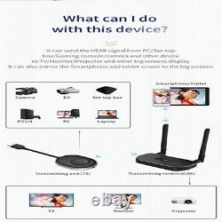 Wireless HDMI Transmitter and Receiver Video 50M 5G Extender Display for Switch