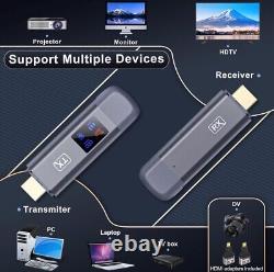 Wireless HDMI Transmitter and Receiver, Wireless HDMI Extender 4K Supported