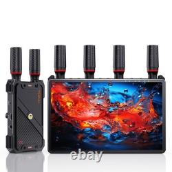 Wireless HDMI Video Transmitter and Receiver 1 to 5 RX with 7 Black