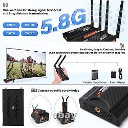 Wireless Hdmi Transmitter Receiver 250M(820Ft) Extender Kit Youtube Netflix DSLR