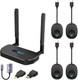Wireless Hdmi Transmitter And Receiver 4k. One Receiver And Four Transmitter, Swi
