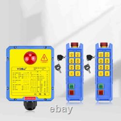 Wireless Hoist Remote for F24-8S/8D Pro Cranes with Emergency Stop 36V/380V
