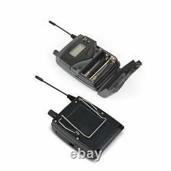 Wireless In Ear Monitor System 5 Receiver Transmitter 240 Channel UHF Pro Audio