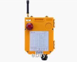 Wireless Industria Radio Remote Control Transmitter+Receiver Hoist Crane 12 Keys