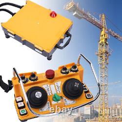 Wireless Industrial Radio Remote Control Transmitter+Receiver Hoist Crane F24-60