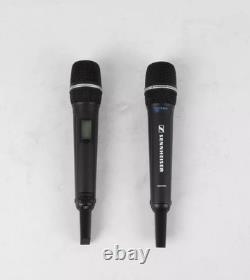 Wireless Microphone System UHF Dual SKM 9000 Handheld Microphone 75 Years Black
