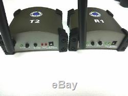 Wireless Receiver and Transmitter for Powered / Active Speakers + 3 XLR Cables