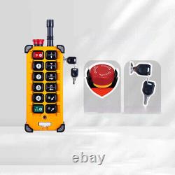 Wireless Remote Hoist Controller For F23-A++ Industrial Cranes Key + Stop