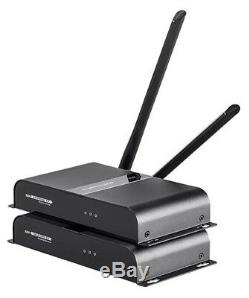 Wireless SDI HD-SDI SD-SDI & 3D-SDI Transmitter & Receiver Kit 200m 656ft Black
