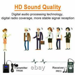 Wireless Tour Guide Audio System Transmitter 10 Receiver Church Meeting Training