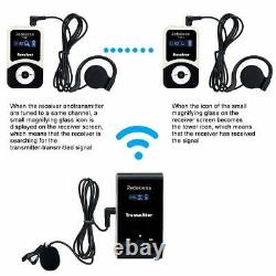 Wireless Tour Guide/Church System Charge Case+Transmitter+Receiver for Teaching