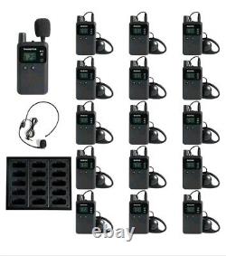 Wireless Tour Guide System 1 Transmitter 15 Receivers 1 Charger Conference 813R