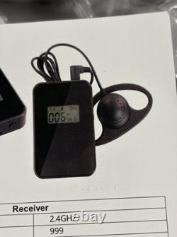 Wireless Tour Guide System 1 Transmitter 15 Receivers for Plant School Factory