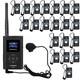 Wireless Tour Guide System 1 Transmitter 20 Receivers For Plant School Factory