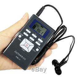 Wireless Tour Guide System 1FM Transmitter+20Radio Receiver for Guiding Meeting