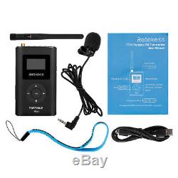 Wireless Tour Guide System Transmitter+20Receiver for Meeting/Church/Training