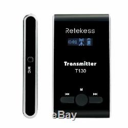 Wireless Tour Guide System Transmitter+5Receiver for Meeting/Church Translation