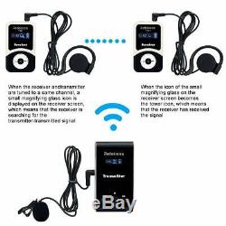 Wireless Tour Guide System Transmitter+Receiver+Charge Box forChurch Translation