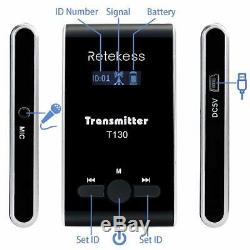 Wireless Tour Guide System Transmitter+Receiver+Charge Box forChurch Translation