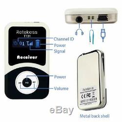 Wireless Tour Guide System Transmitter+Receiver+Charge Box forChurch Translation