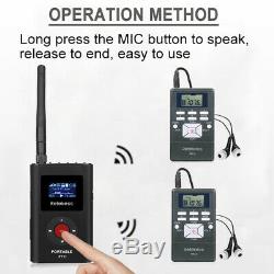 Wireless Tour Guide System Transmitter+Receiver Training/Meeting/Campus Teaching