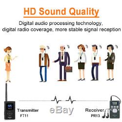 Wireless Tour Guide System for Church/Meeting/Training FM Transmitter+Receiver