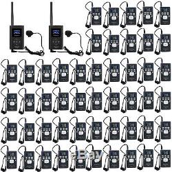 Wireless Tour Guide System for Guiding Meet FM 2Transmitters+50Radio Receivers