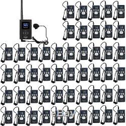 Wireless Tour Guide-System for Guiding Meeting FM Transmitter+50Radio Receivers