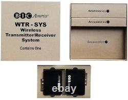 Wireless Transmitter/Receiver Kit Hookup of Wireless Subwoofers Powered Speakers