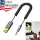 Wireless Usb Bluetooth 5.0 Audio Transmitter Receiver Aux Adapter For Tv Car Lot