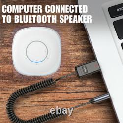 Wireless USB Bluetooth 5.0 Audio Transmitter Receiver Adapter For PC TV Car LOT
