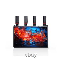 Wireless Video Transmitter and Receiver for Camera Monitor, Portable7 Inch Mo