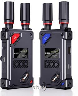 Wireless Video Transmitter and Receiver with UVC Out for Live System, Manual Swit