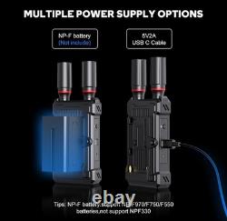 Wireless Video Transmitter and Receiver with UVC Out for Live System, Manual Swit