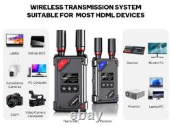 Wireless Video Transmitter and Receiver with UVC Out for Live System, Manual Swit
